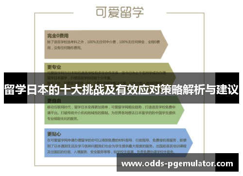留学日本的十大挑战及有效应对策略解析与建议