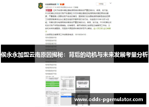 侯永永加盟云南原因揭秘：背后的动机与未来发展考量分析